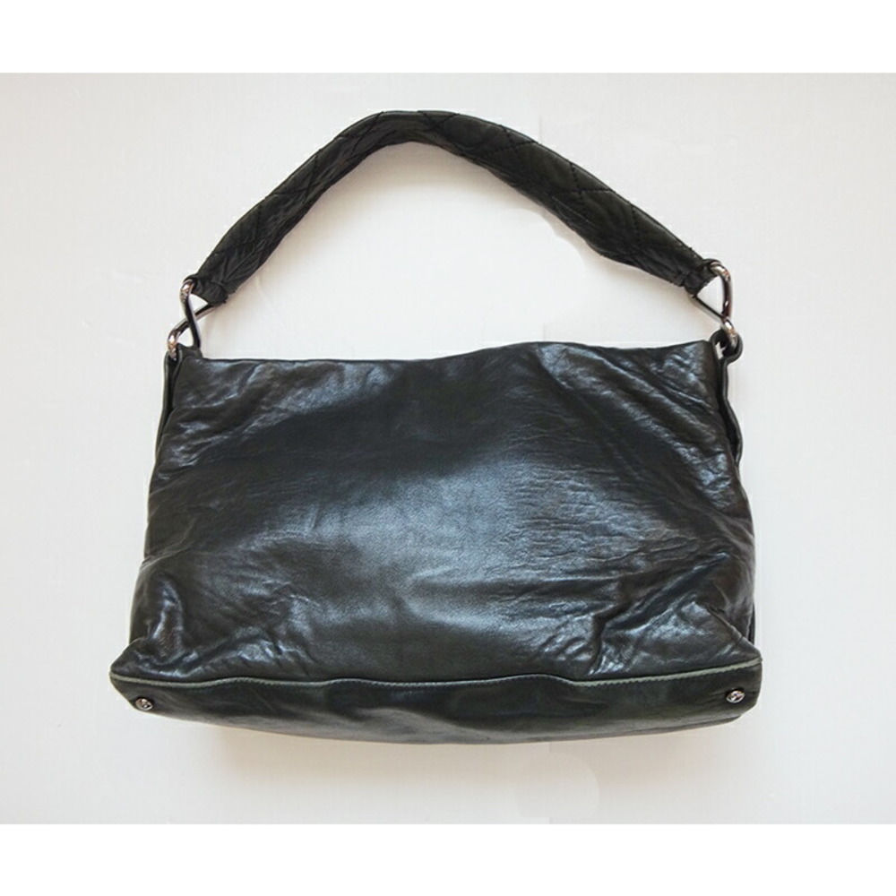 Chanel Bag Silver Matelasse Shoulder Leather